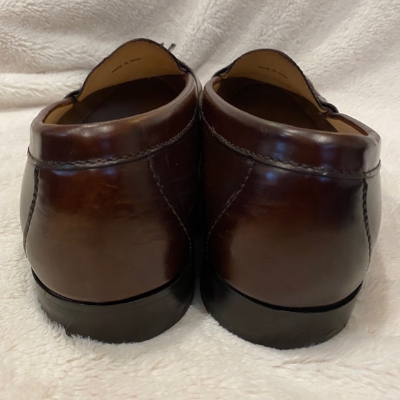 Men's Cole Haan City Pinch Slip-on HandSewn Leather Tassel Loafers Size 11 E EUC - Picture 7 of 12